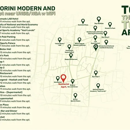 Santorini Modern And Cosy Near Unss And Nsa W Wifi アパート